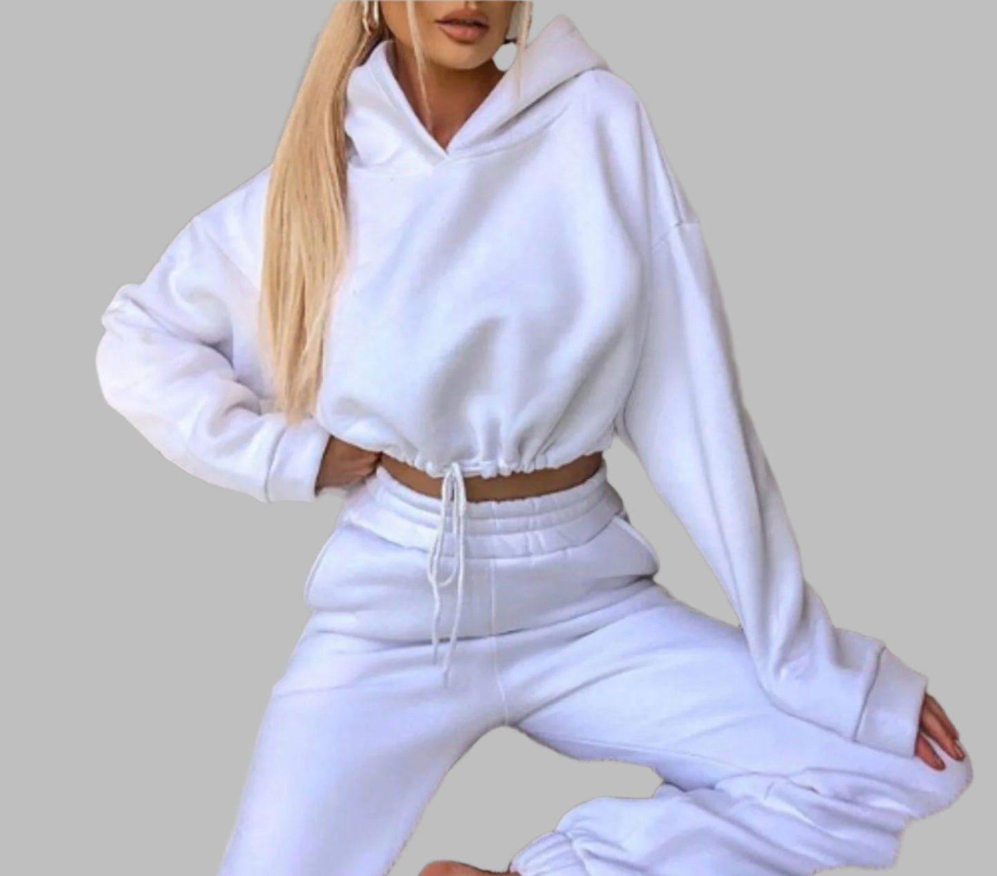 Women Winter Two-Piece Tracksuit