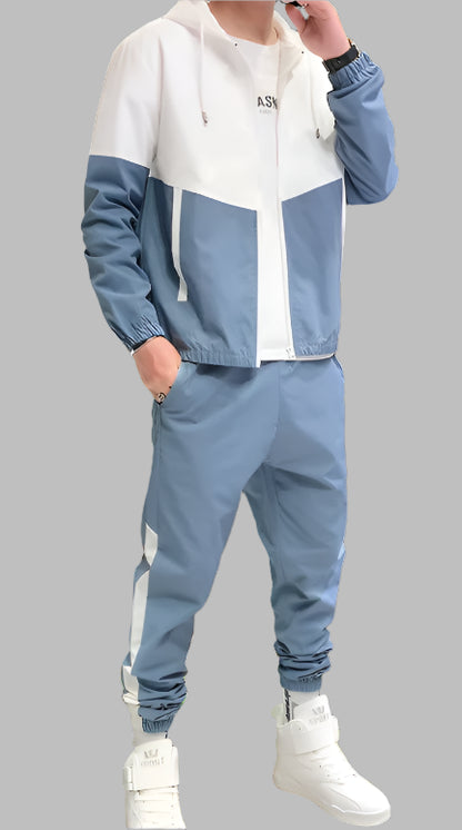 Men Two-Piece Jogger Tracksuit