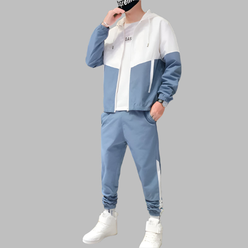 Men Two-Piece Jogger Tracksuit