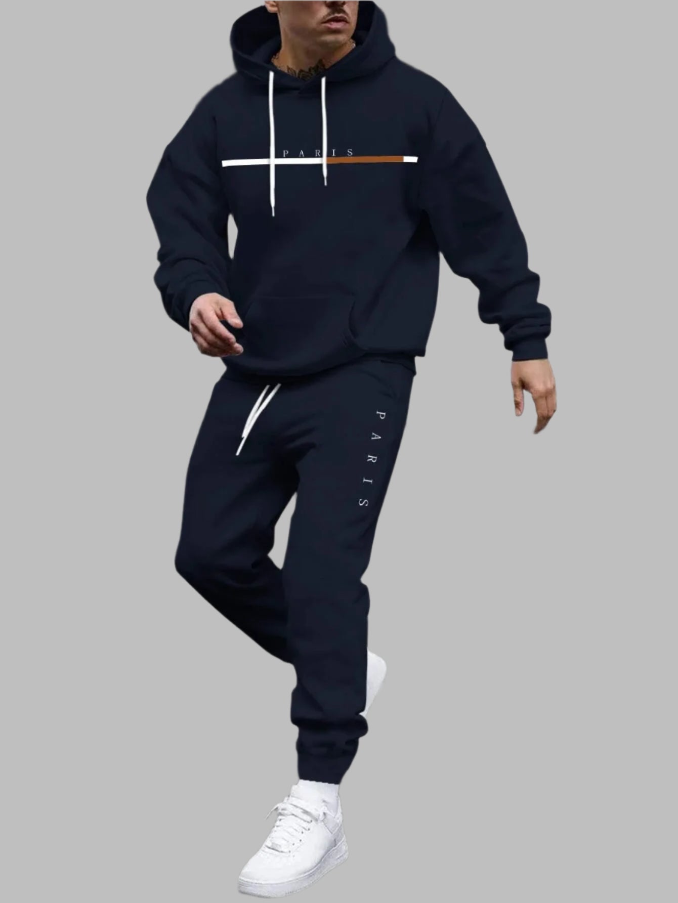 Men Two-Piece Sweatsuit