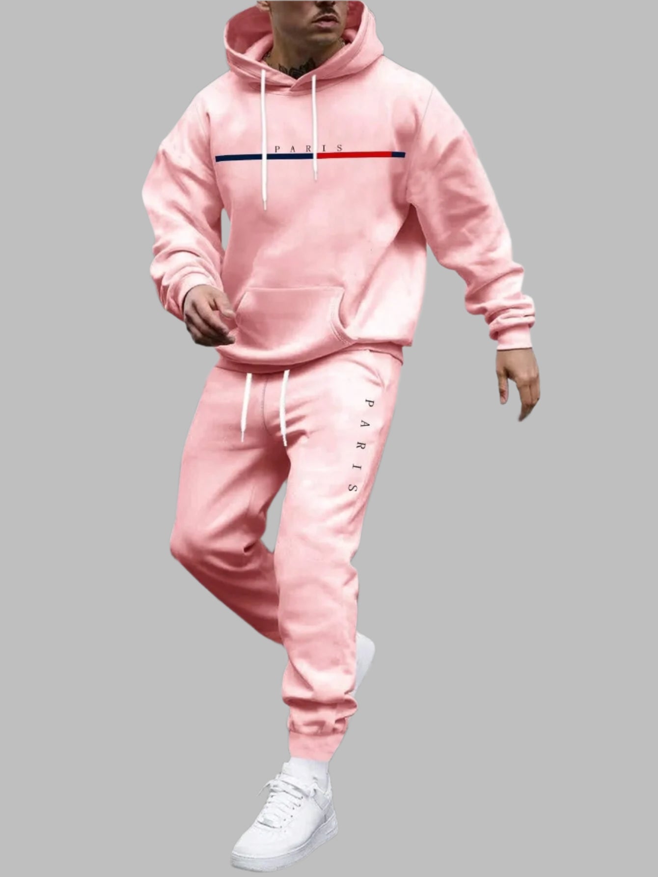 Men Two-Piece Sweatsuit