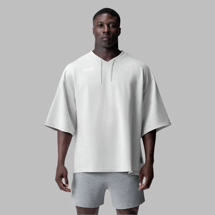 Men Oversized V-neck T-shirt