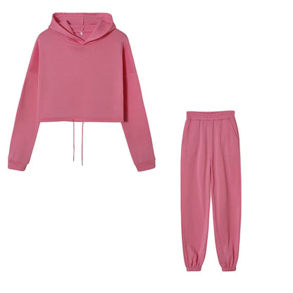 Women Winter Two-Piece Tracksuit