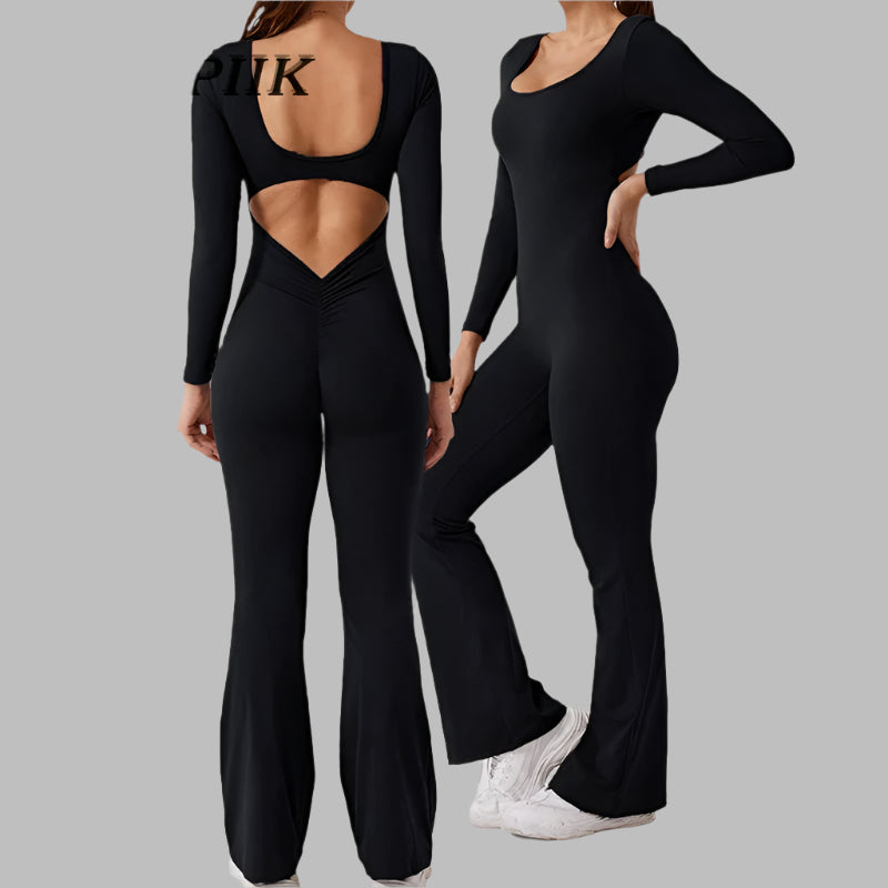 Women Sexy Hollow Out Skinny Jumpsuits