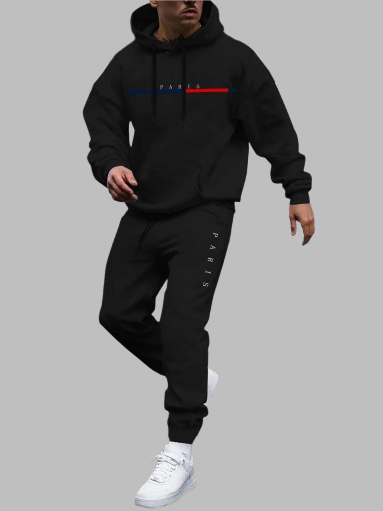 Men Two-Piece Sweatsuit