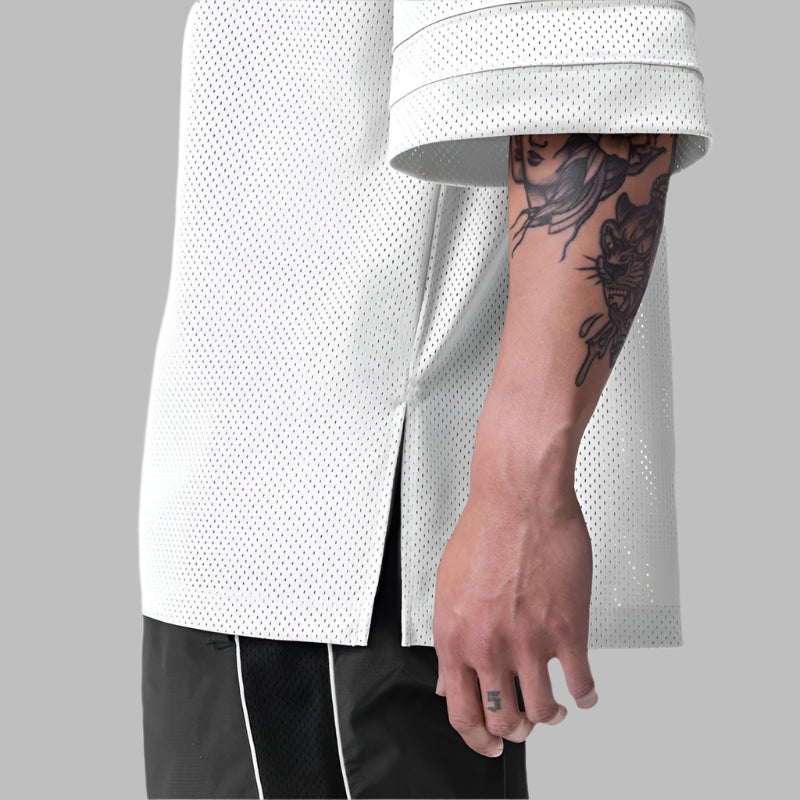 Men Oversized Mesh T-Shirt