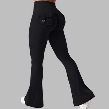 Women Back Pocket High Stretch Yoga Leggings