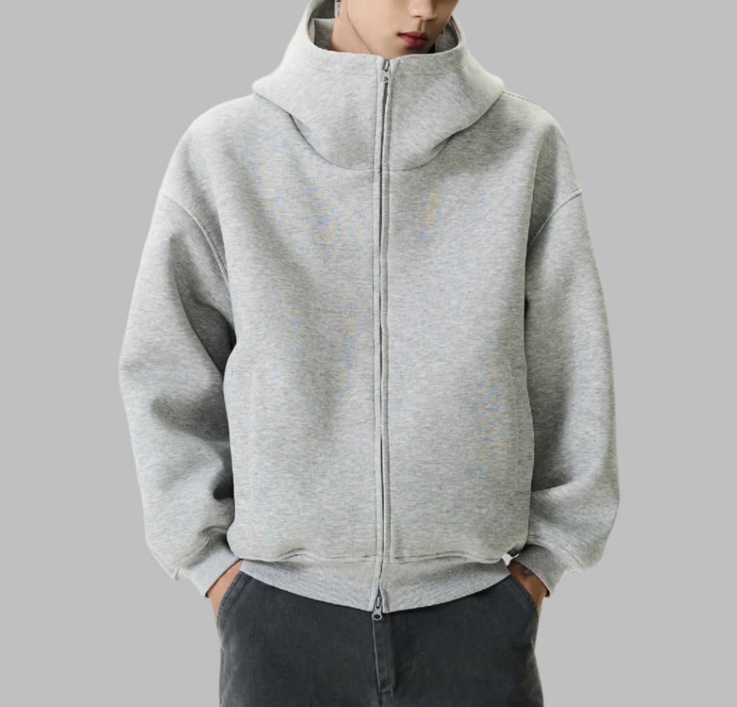 Men Turtleneck Hoodie