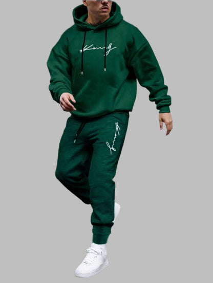 Men Two-Piece Sweatsuit