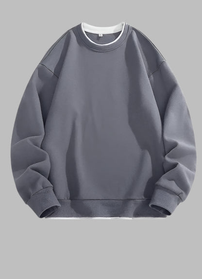 Men O-Neck Premium Sweatshirt