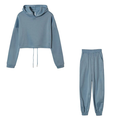 Women Winter Two-Piece Tracksuit