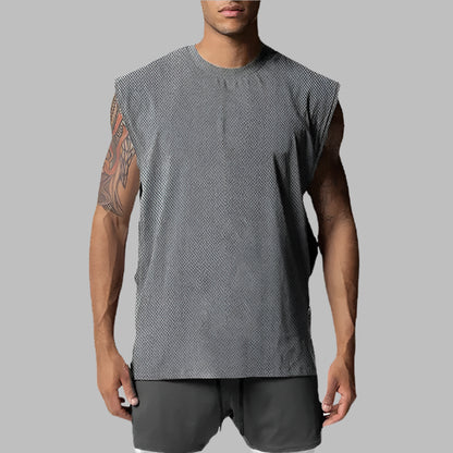 Men Oversized Mesh Gym Tank Top