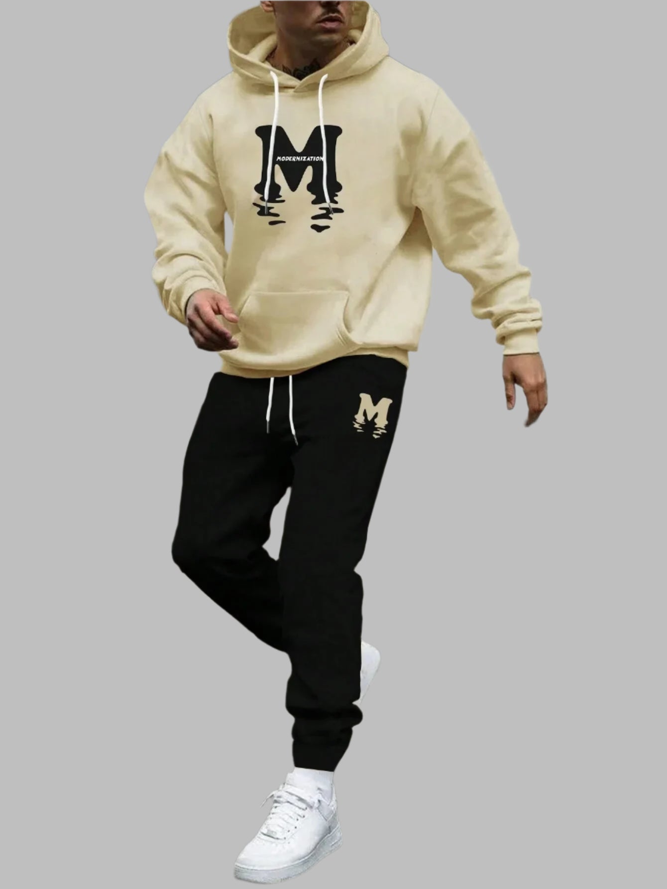 Men Two-Piece Sweatsuit