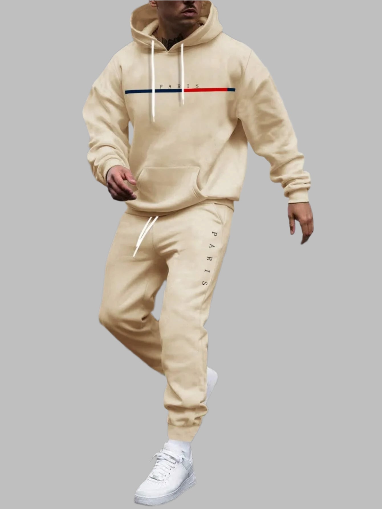 Men Two-Piece Sweatsuit