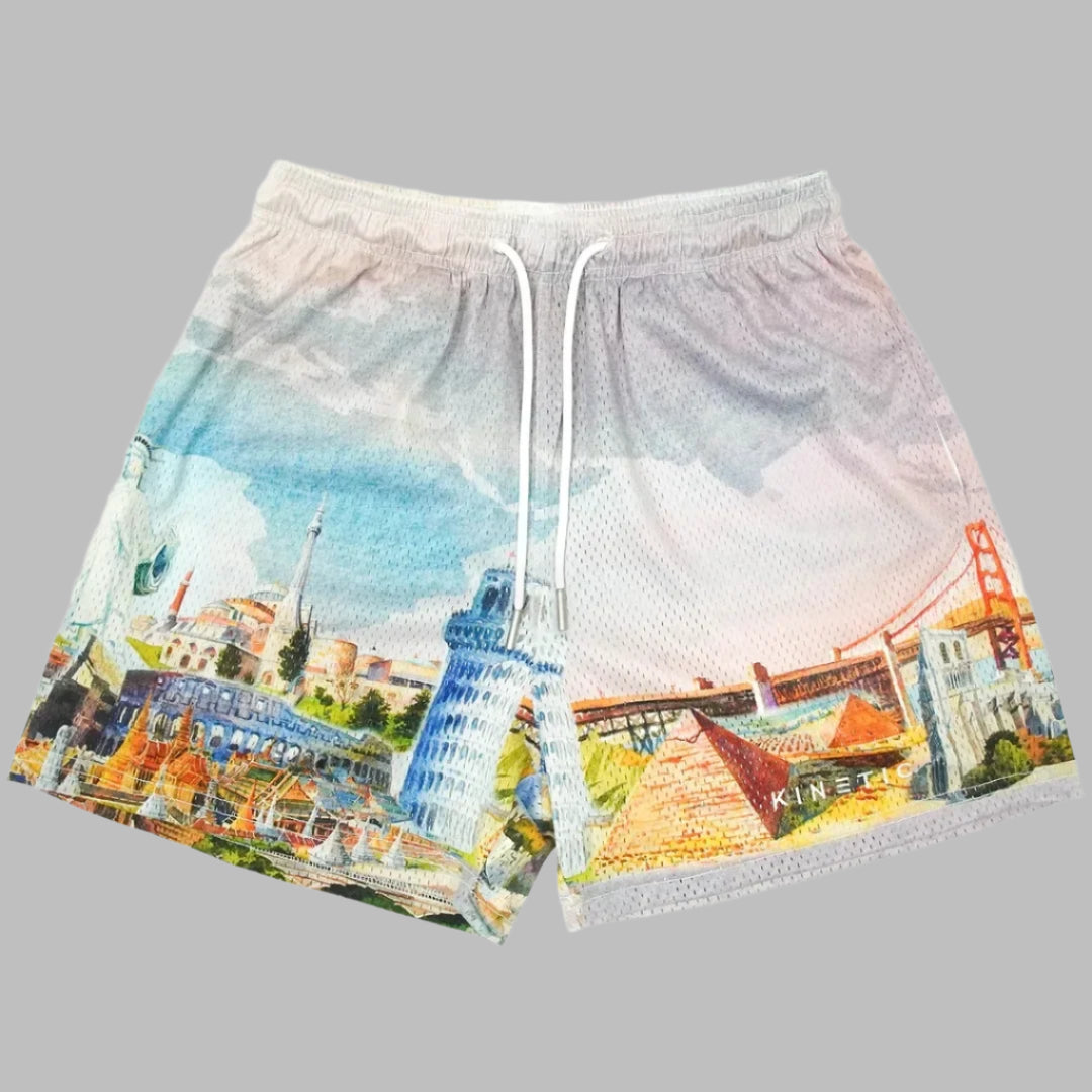 Men Sportswear Graphic Shorts