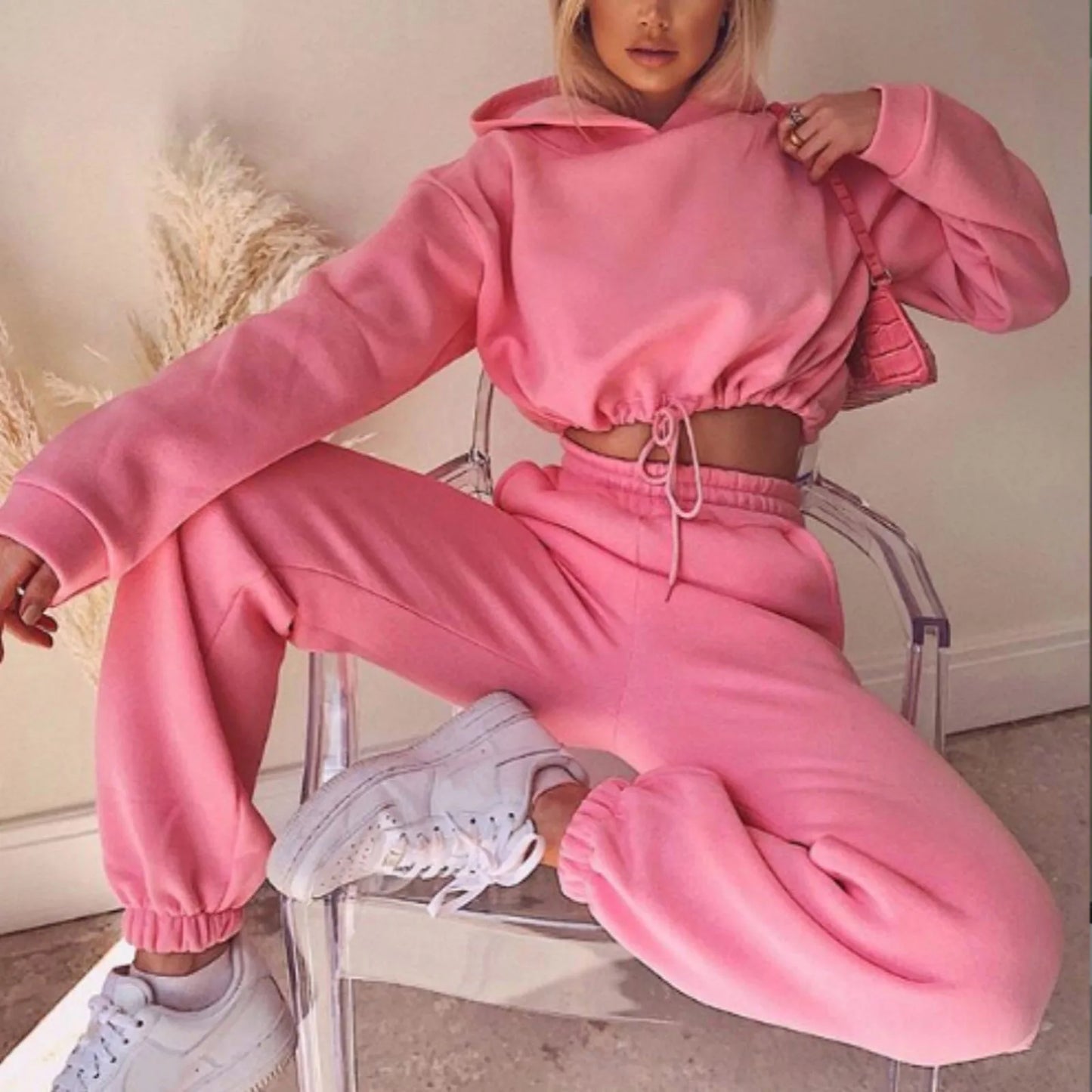 Women Winter Two-Piece Tracksuit