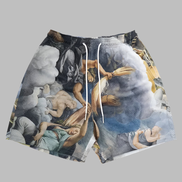 Men Sportswear Graphic Shorts