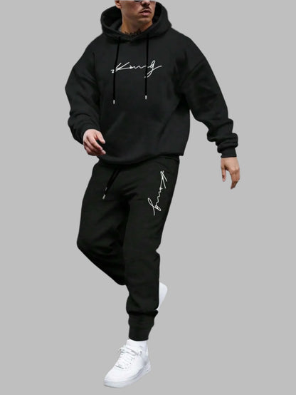 Men Two-Piece Sweatsuit