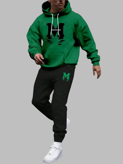 Men Two-Piece Sweatsuit