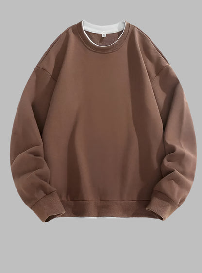 Men O-Neck Premium Sweatshirt