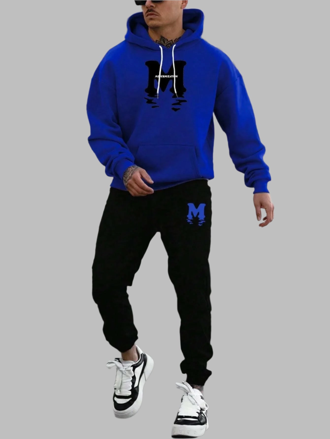 Men Two-Piece Sweatsuit