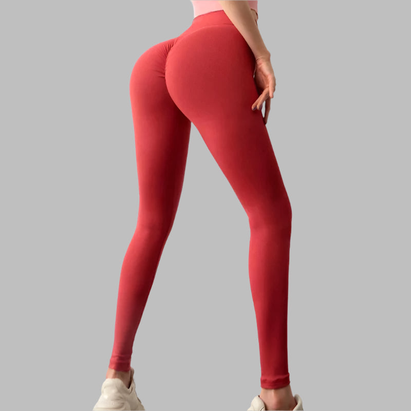 Women High Waist Elastic Leggings