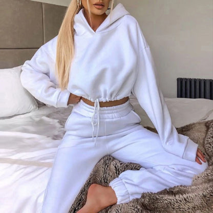 Women Winter Two-Piece Tracksuit