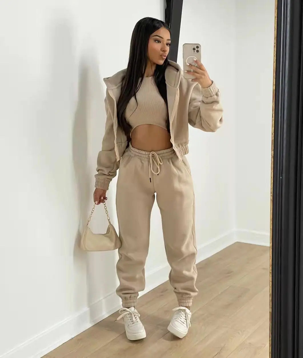 Women Three-Piece Sweatsuit