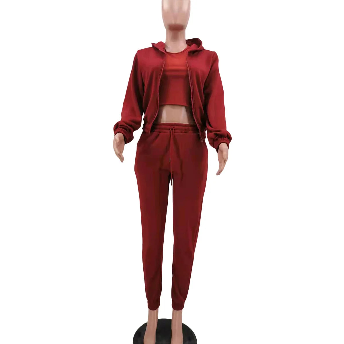 Women Three-Piece Sweatsuit