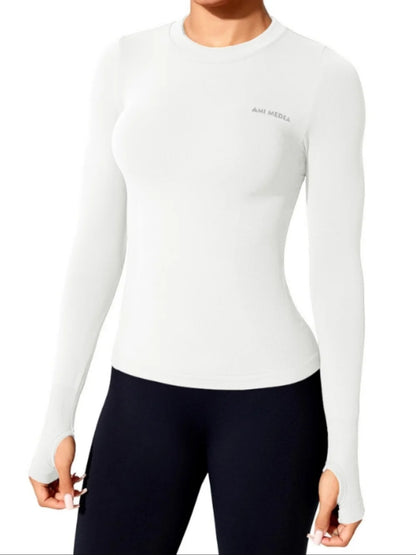 Women Long Sleeve Yoga Shirts