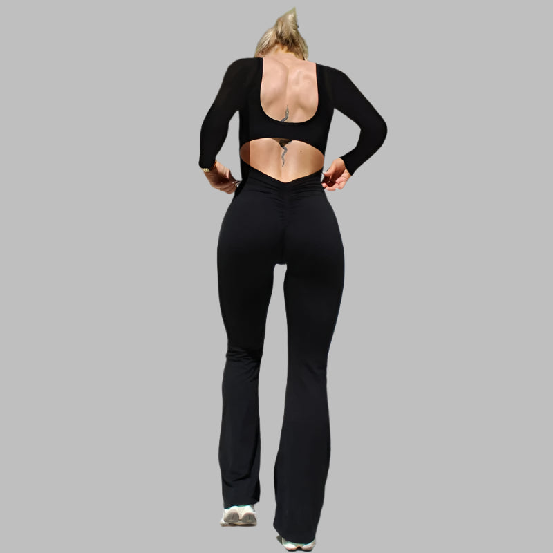 Women Sexy Hollow Out Skinny Jumpsuits