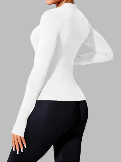 Women Long Sleeve Yoga Shirts