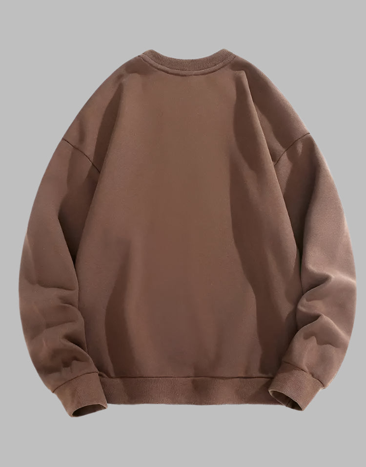 Men O-Neck Premium Sweatshirt