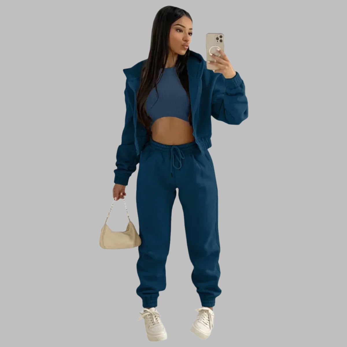 Women Three-Piece Sweatsuit