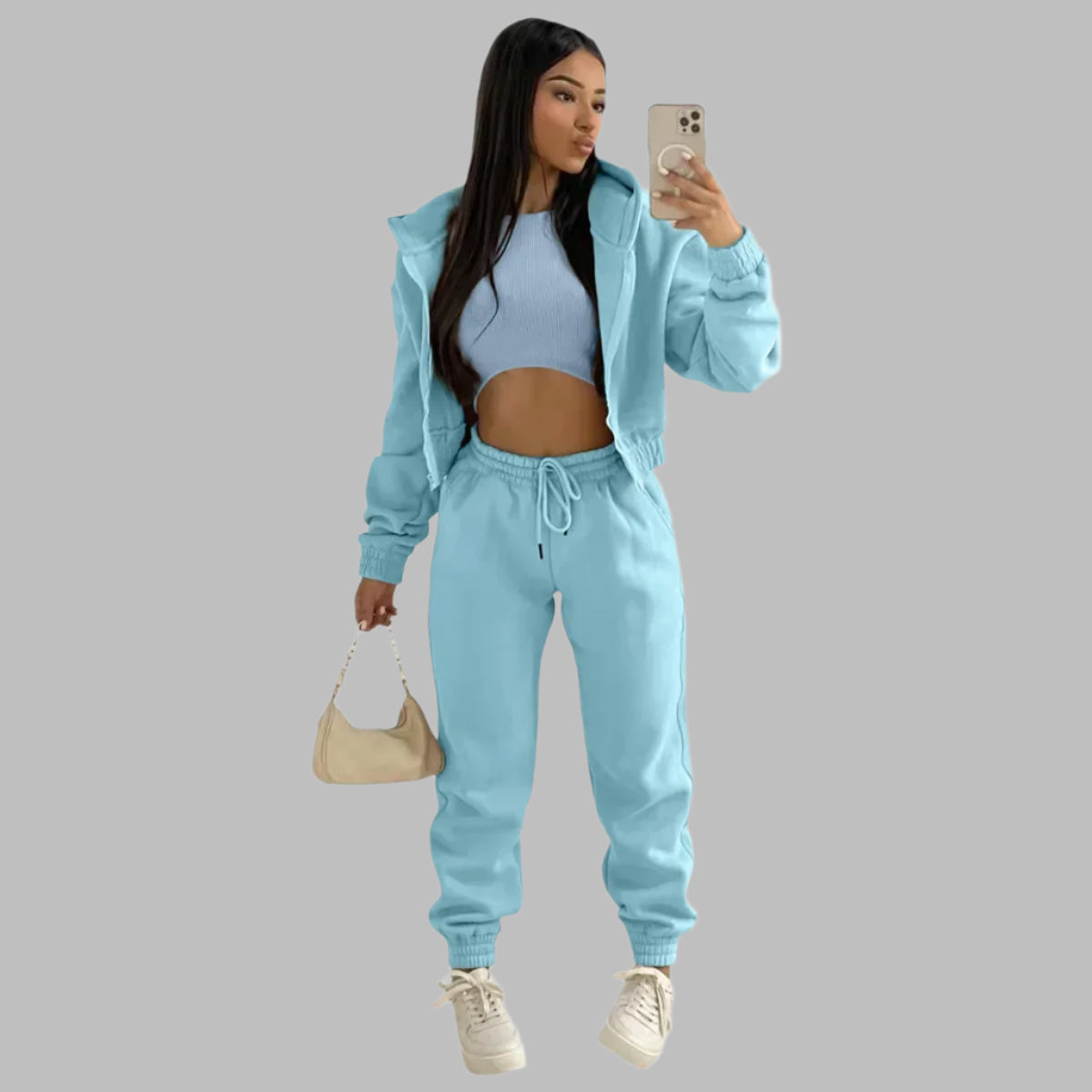 Women Three-Piece Sweatsuit