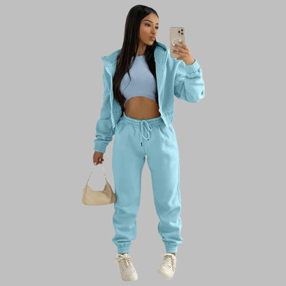 Women Three-Piece Sweatsuit