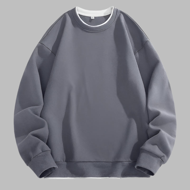 Men O-Neck Premium Sweatshirt