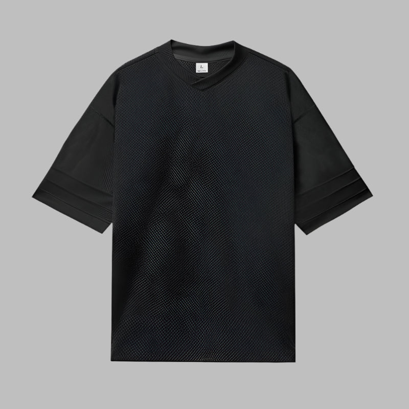 Men Oversized Mesh T-Shirt