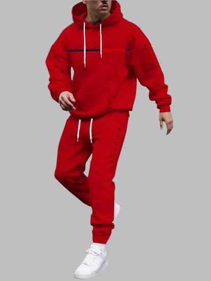 Men Two-Piece Sweatsuit