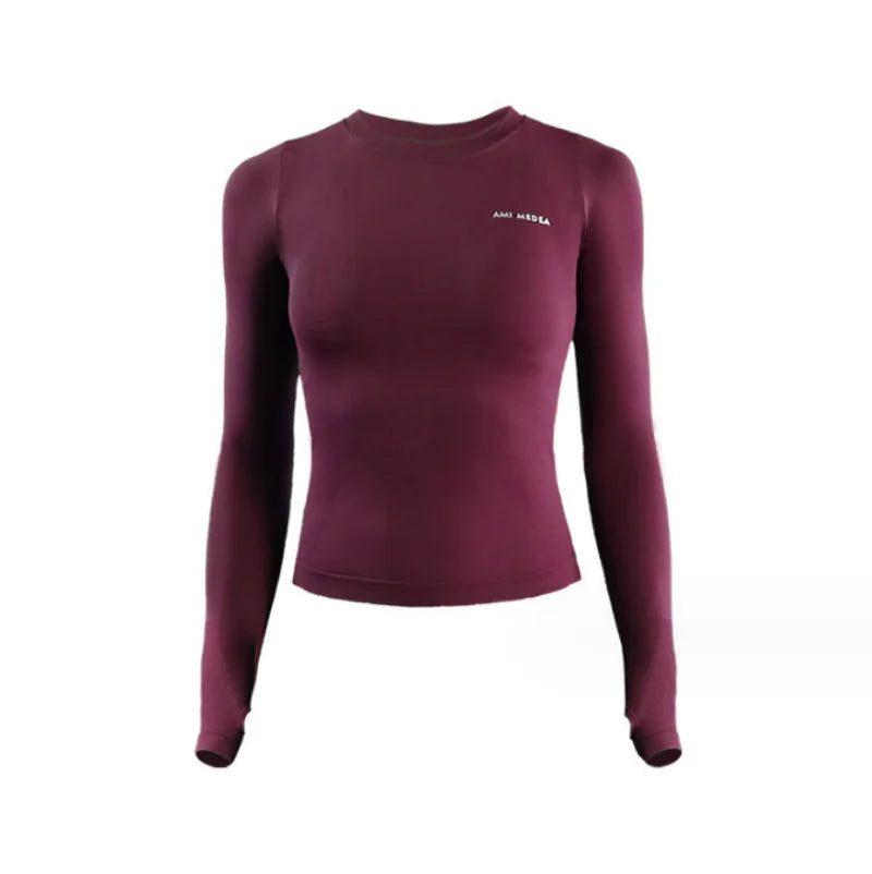 Women Long Sleeve Yoga Shirts