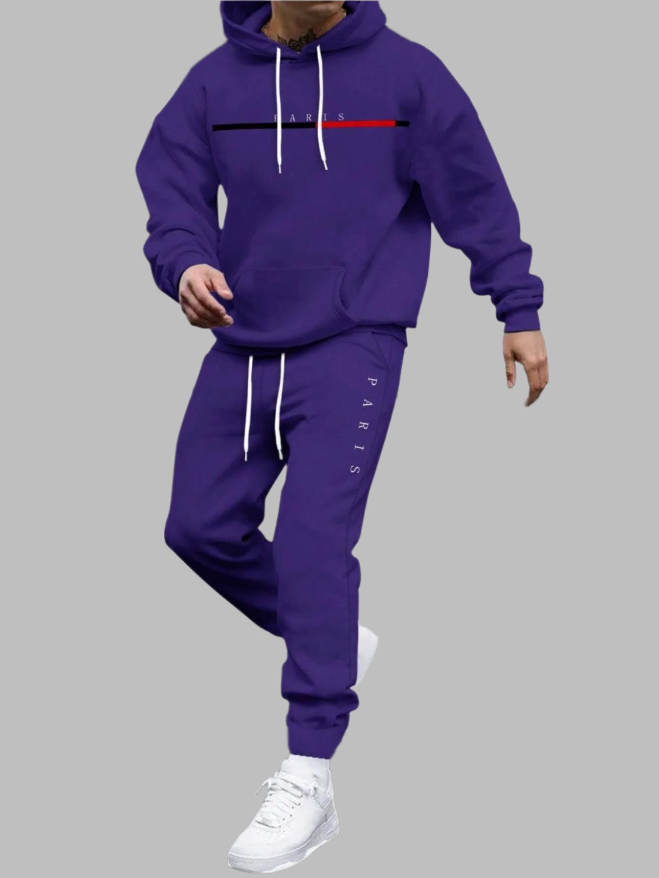 Men Two-Piece Sweatsuit