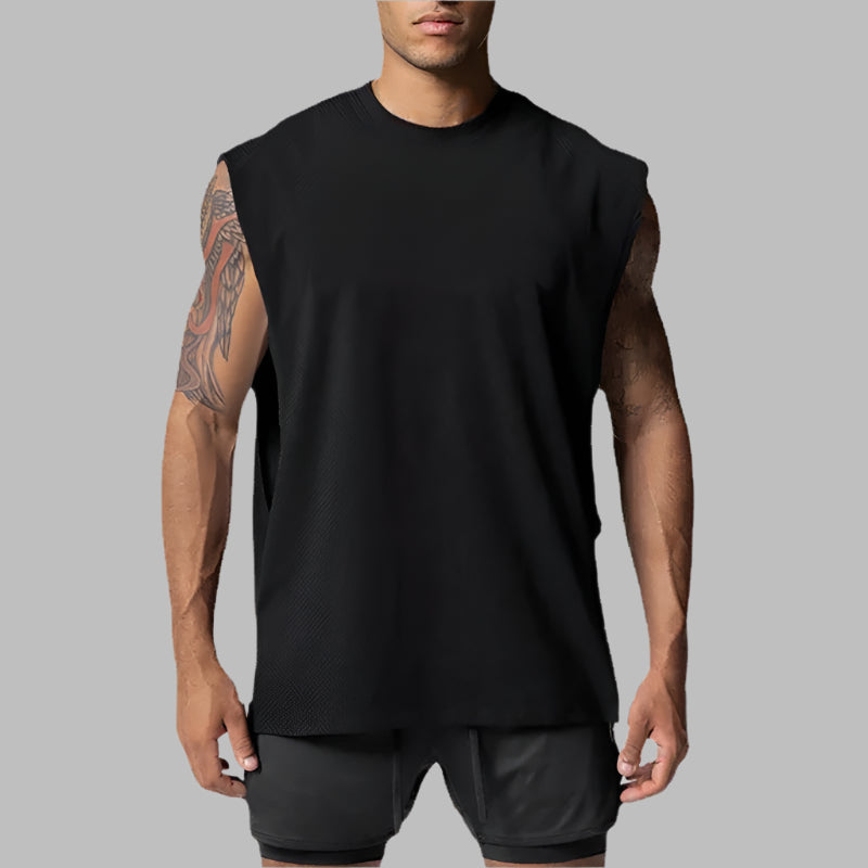 Men Oversized Mesh Gym Tank Top