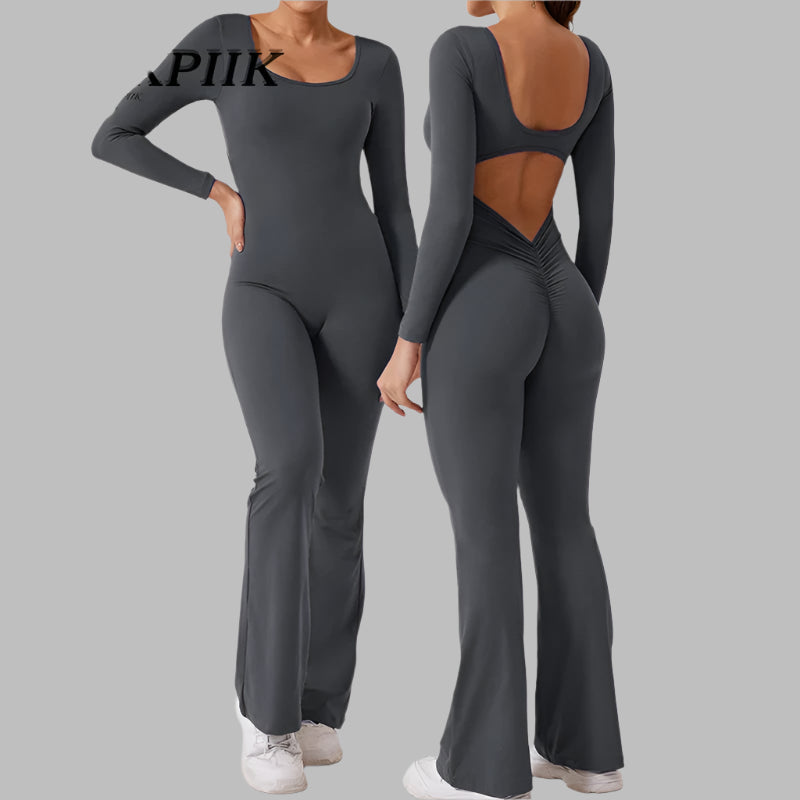 Women Sexy Hollow Out Skinny Jumpsuits