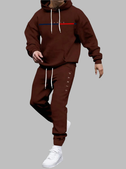 Men Two-Piece Sweatsuit