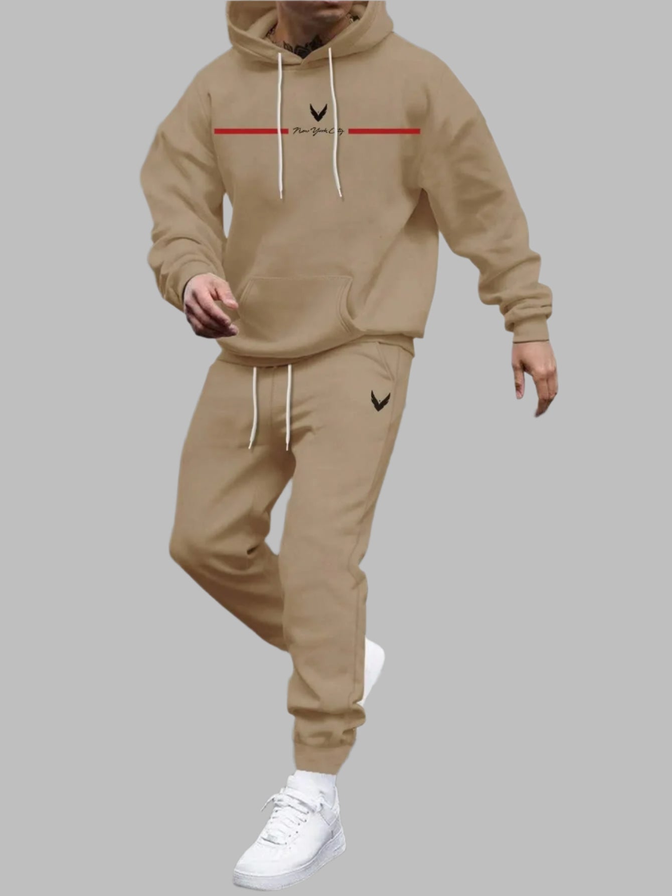 Men Two-Piece Sweatsuit