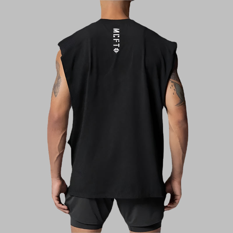 Men Oversized Mesh Gym Tank Top