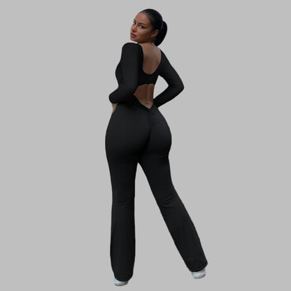 Women Sexy Hollow Out Skinny Jumpsuits